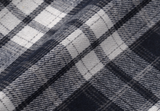 Enf Daily Country Check Cropped Overfit Long Sleeve Shirt