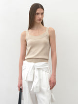 (Z-T-6883)ESSENTIAL SLEEVELESS KNIT