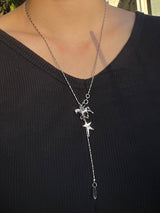 Horse star necklace