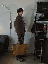 ASCLO Suede Fringe Shopper Bag (2color)