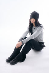Eller lettuce edge cardigan