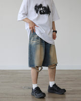 HIS VINT DENIM SHORTS