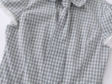 Rovin Check Frill Blouse
