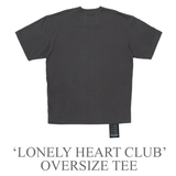 'ラビットクラブ' オーバーサイズTシャツ_CHARCOAL