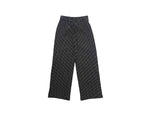 Xiao Stripe Brushed Wide Banding Pants