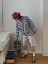 Coca Stripe Rugby Tee