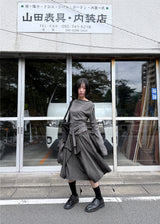 マルチレイヤードラップスカート