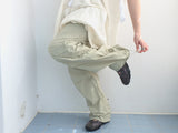 Natural Nylon Volume Pants