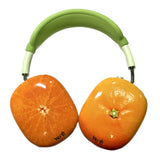 In-and-out Fruits Airpods max case + Green Rubber band