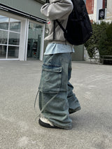 Reflector Strap Cargo Denim PT - 1C