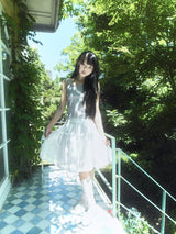 FLOWER BEAD JELLY SHOES