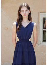 Ette Dress Navy