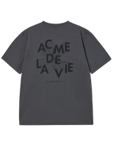 25FW 3D LOGO STANDARD SHORT SLEEVE T-SHIRT CHARCOAL