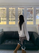 Lorne Soft Airy Raglan Long Sleeve Knit