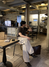 Look No-Mace Two-Button Field Cargo Wide Pants