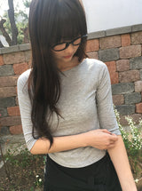 Chiri Boatneck Three Quarter Tee