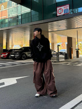 ビッグワイドフリースパンツ