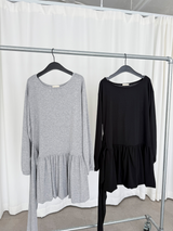 バルーニーシャーリングドレス (2color)