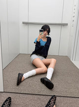シアーフーデッドジップアップ