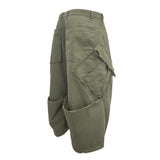 VTG BACK BOOTS CARGO SHORTS_KHAKI