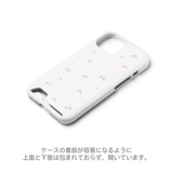 ハートエンジェルカードポケットケース - ブラック