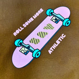 (W)Skateboard Ringer Tee