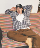 OVERDYED CHECK SHIRT