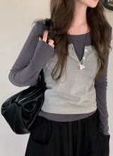Bona Casual Border Button Sleeveless (5color)