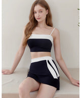 Belted Top & Bottom Set Black