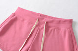 Rina Contrast String Shorts