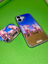 Furry Friends airpods case_Cow