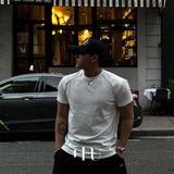 [HFORUS MADE] Layer Shoulder Muscle Half Sleeve IN BLACK
