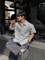 バギーシースルースラブショートスリーブシャツ