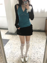 エンブロイダリー ラップスコート