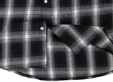 A-ekid overfit check pocket shirt