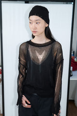 Vintage Grunge Knit (Black)