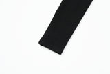 アイレットサイドカットTシャツ(black)