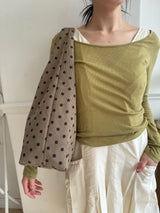 Cordu dot bag brown