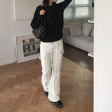 Pren Bijo Pocket Cargo Semi Bootcut Pants