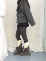 Pleated Layer Skirt Pants