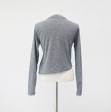 Use Unbalanced Layered Cardigan
