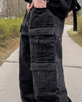 Tech Double Cargo Wide Pants