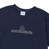 25SS ラウンディングシンボルロゴ半袖Tシャツ ダークネイビー