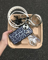 [MADE] LEOPARD STUD phone case_Gray