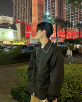 Bruce piping collar jacket