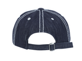 ウォッシュステッチボールキャップ - DENIM BLUE