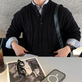  Belerice Henry Neck Cable Overfit Knit