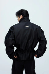 Glossy Cropped Jacket