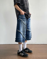 Slash Bermuda Denim Pants