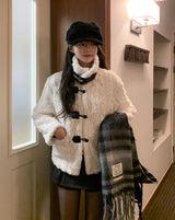 Mellie Leather Double Buckle Fur Mustang